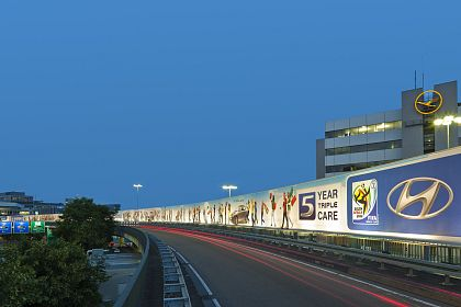 Hyundai dezvaluie o reclama de 600 metri patrati