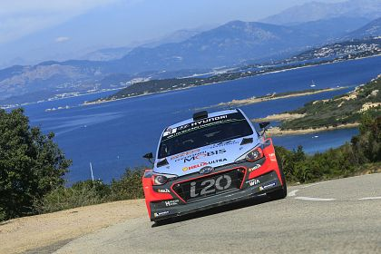 Hyundai Motorsport concureaza pentru podium dupa prima zi din Turul Corsicii