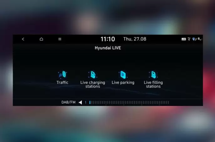 Serviciile Hyundai Live.