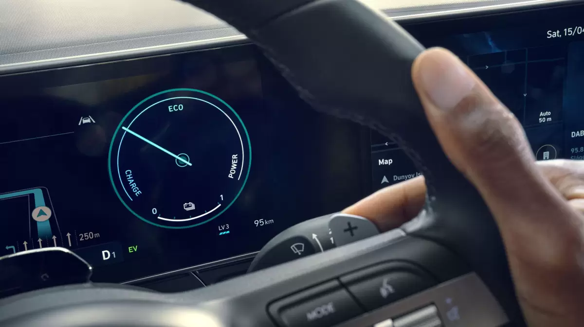 Eficienta electrizanta: noul KONA Hybrid.