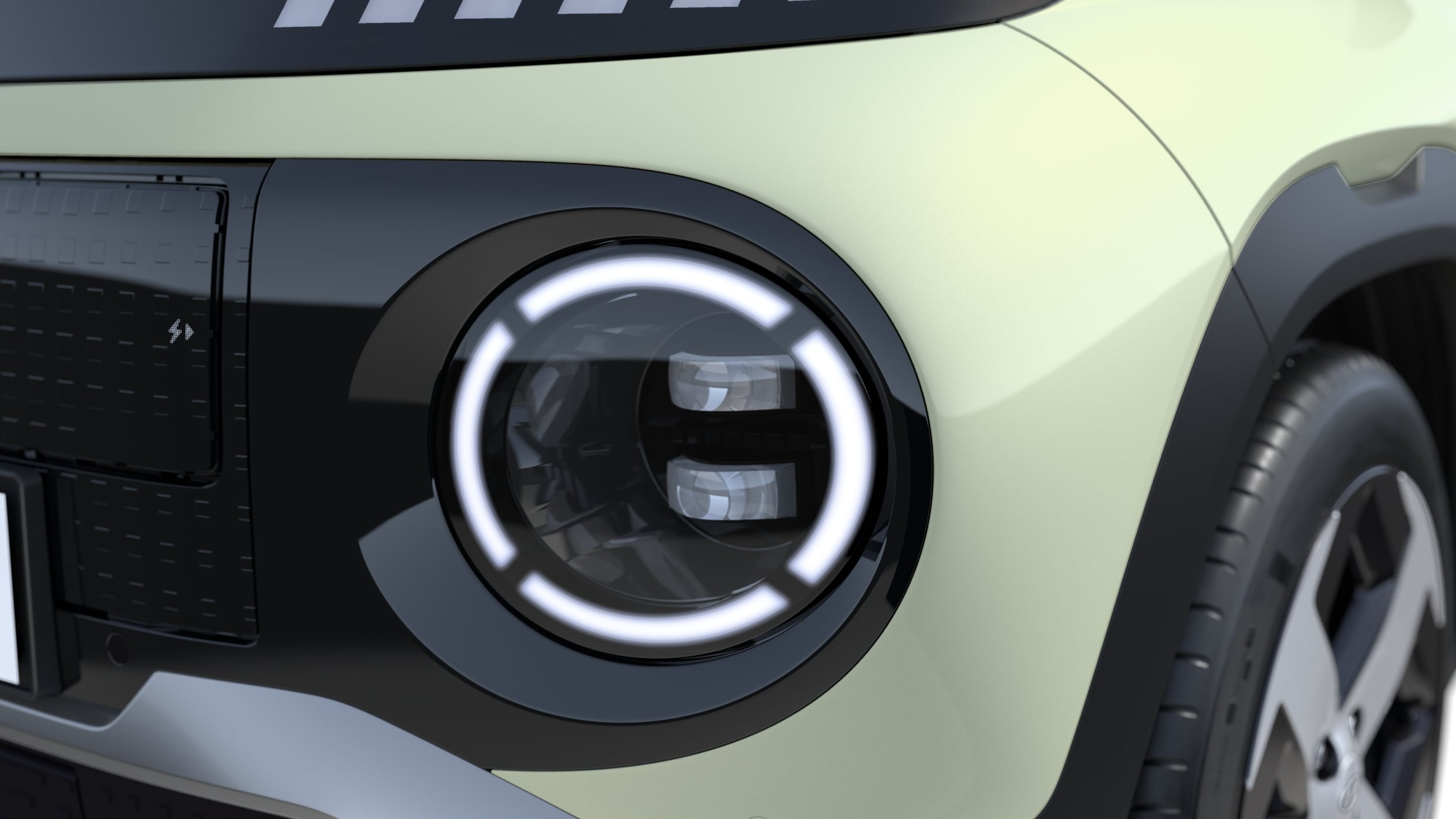 Faruri LED cu proiectie.