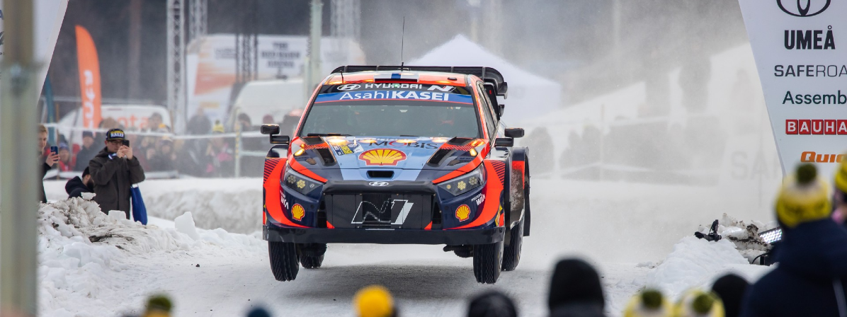 Hyundai Motorsport a incheiat Raliul Suediei cu doua echipaje pe podium