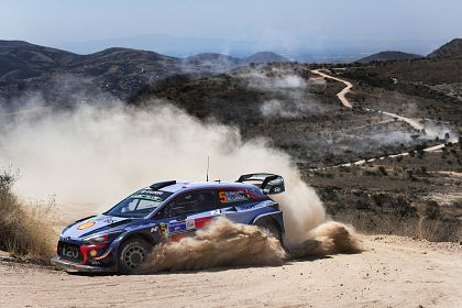 Hyundai Motorsport a incheiat prima zi din Raliul Mexicului cu Dani Sordo lider in clasamentul general