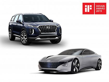 Hyundai castiga doua premii „iF Design 2019”