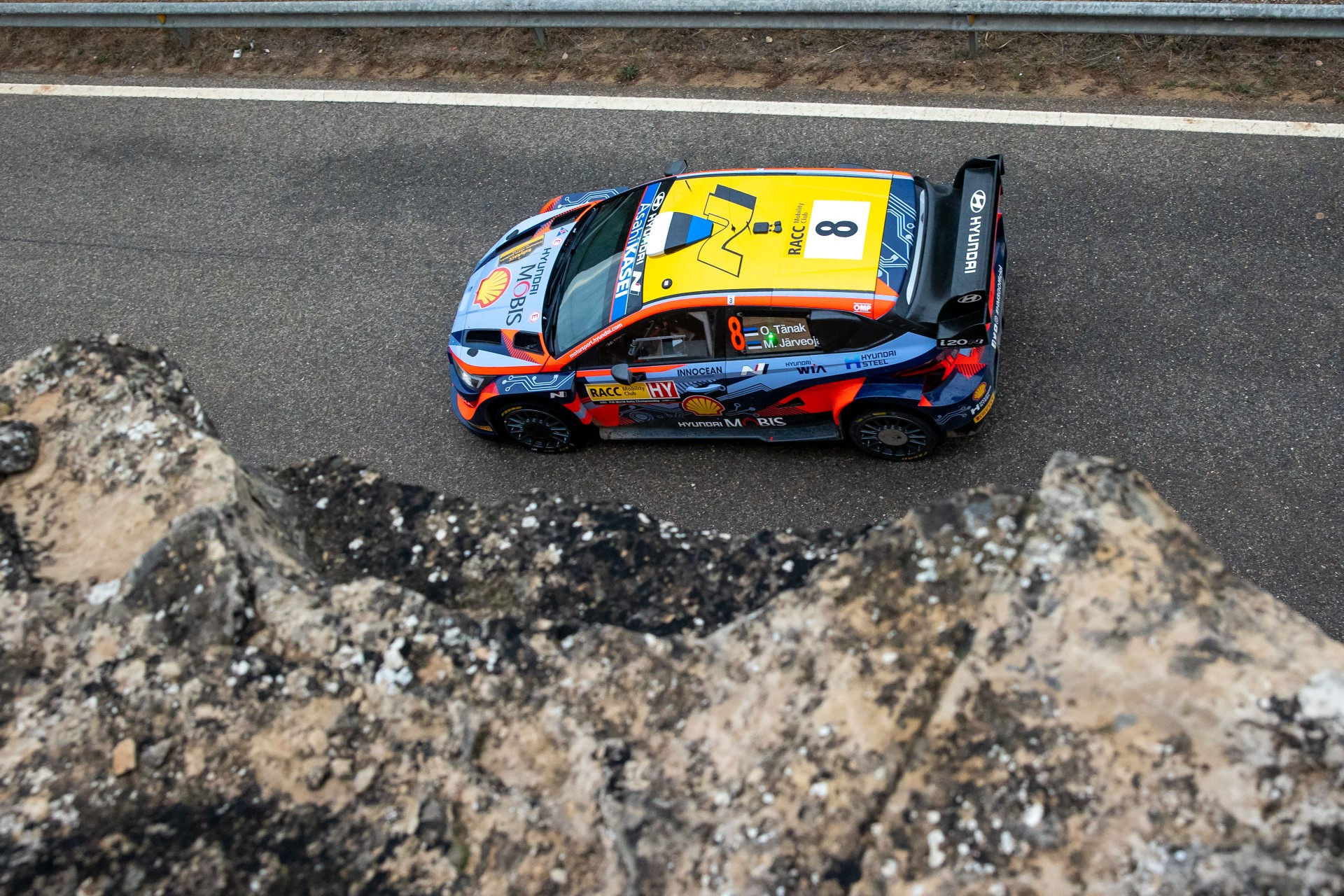 Hyundai Motorsport - trei echipaje in top cinci, dupa prima zi din Raliul Spaniei