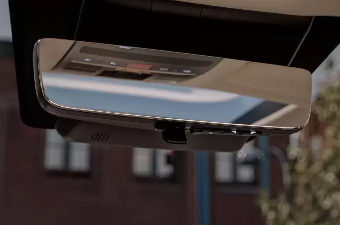 Oglinda centrala digitala.