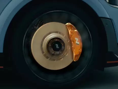Cel mai puternic sistem de franare din gama Hyundai.