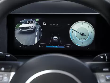 Sistem de monitorizare a unghiului mort (BVM).