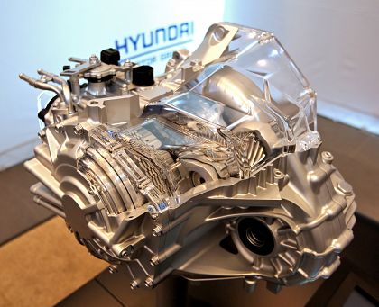 Hyundai dezvaluie noul motor GDi si transmisa automata in opt trepte, dedicate autovehiculelor hibrid cu tractiune fata