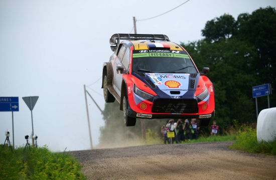 Hyundai Motorsport a avut doua echipaje pe podium in Raliul Estoniei